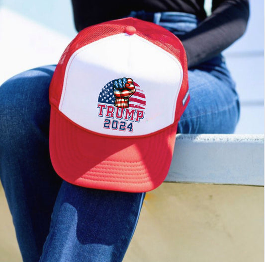 Trump 2024 print cap