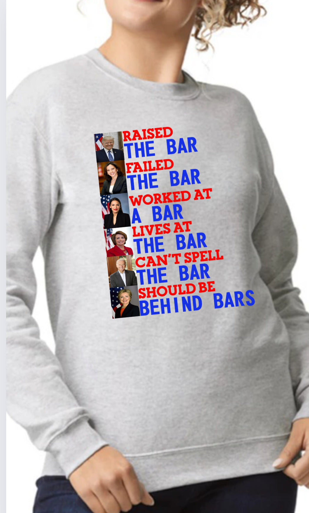 Trump Raised Bar Tee, Sweatshirt & Hoodie