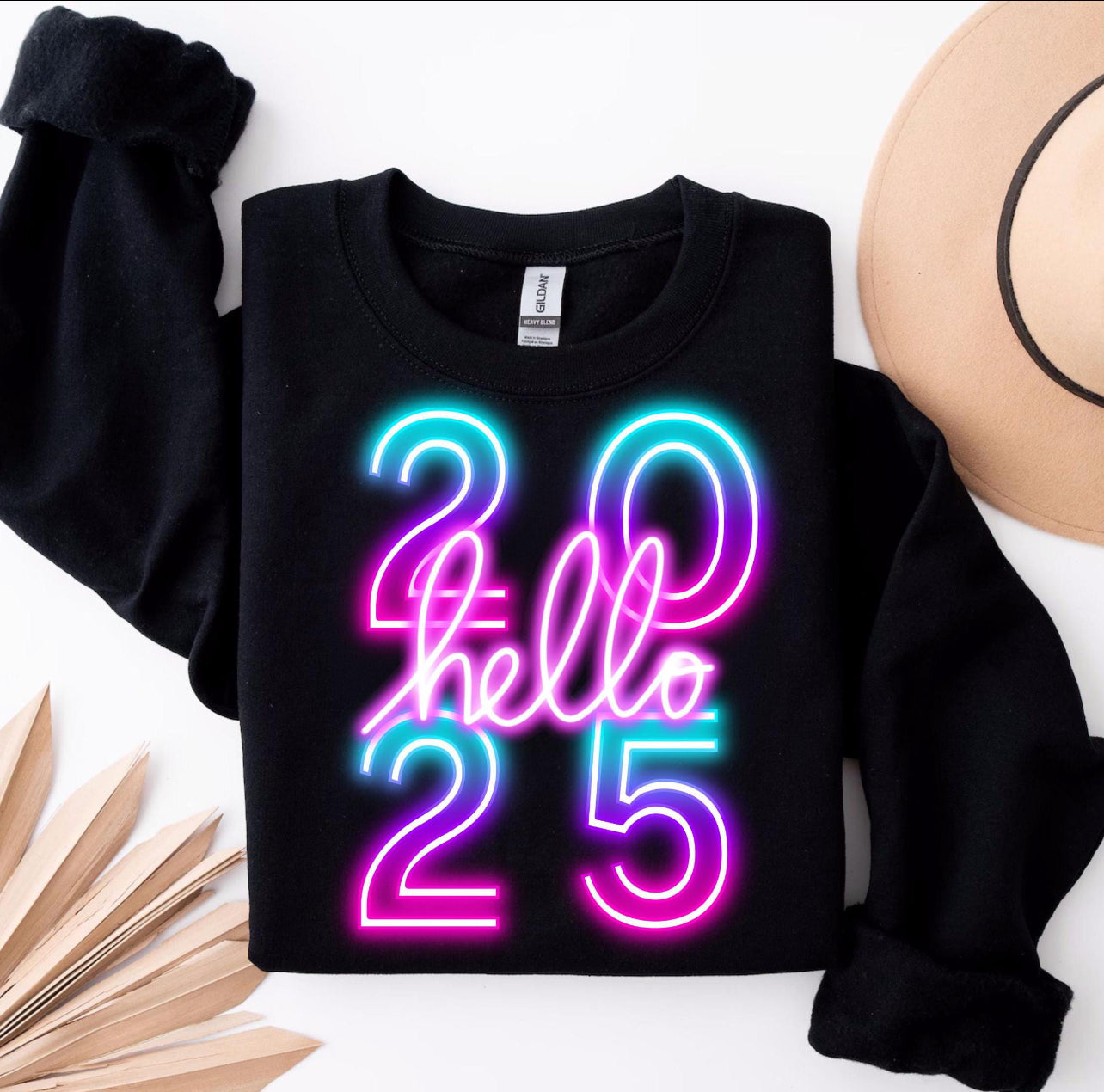 Neon 2025 Tee, Sweatshirt