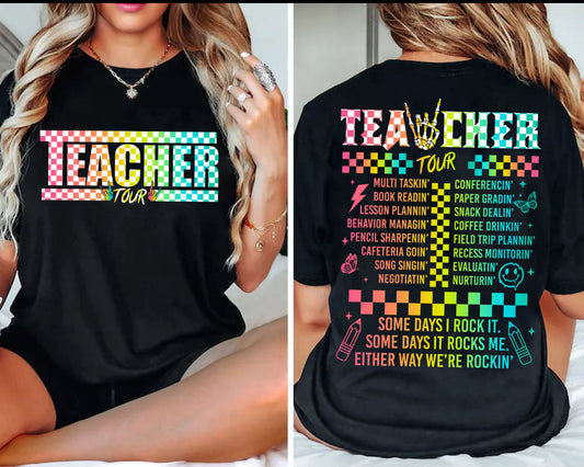 Teacher Tour Tee