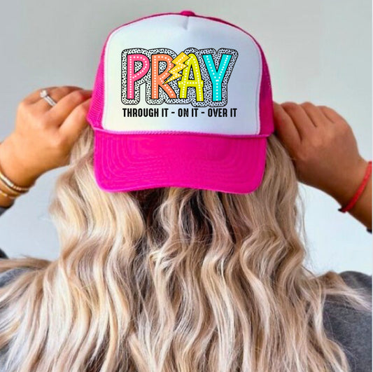 Pray print cap