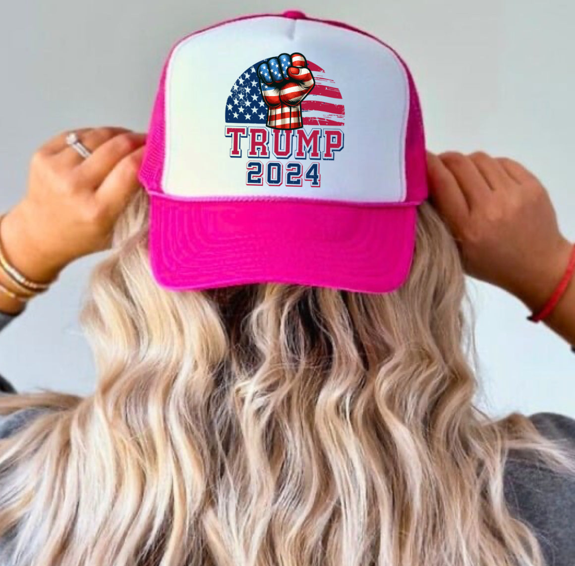 Trump 2024 print cap