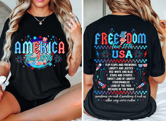 America Tour Tee 🇺🇸