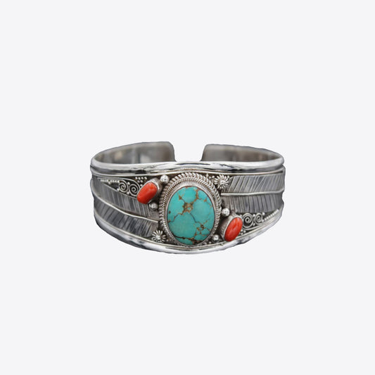 Turquoise Open Bracelet - ships from supplier in approximately 10 business days